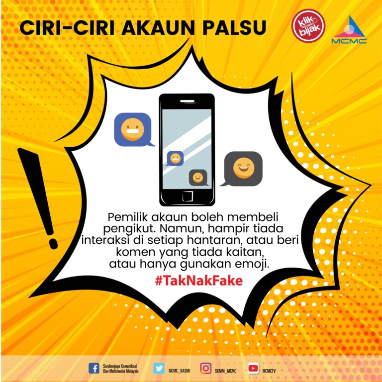 ciri2 akaun palsu