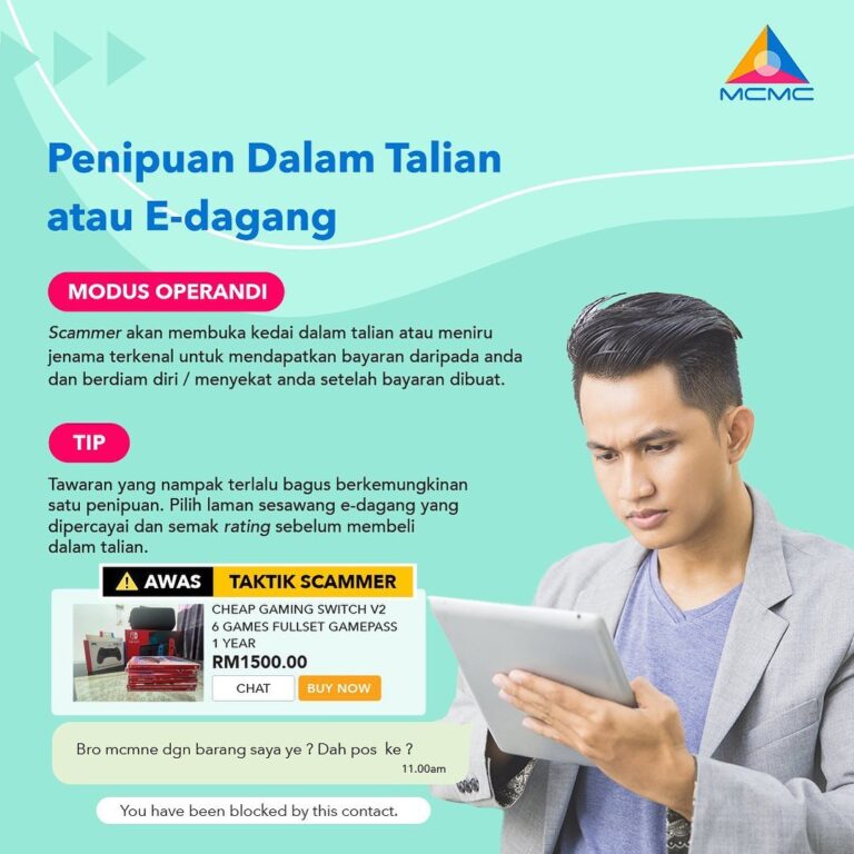 penipuan dalam talian 17.3