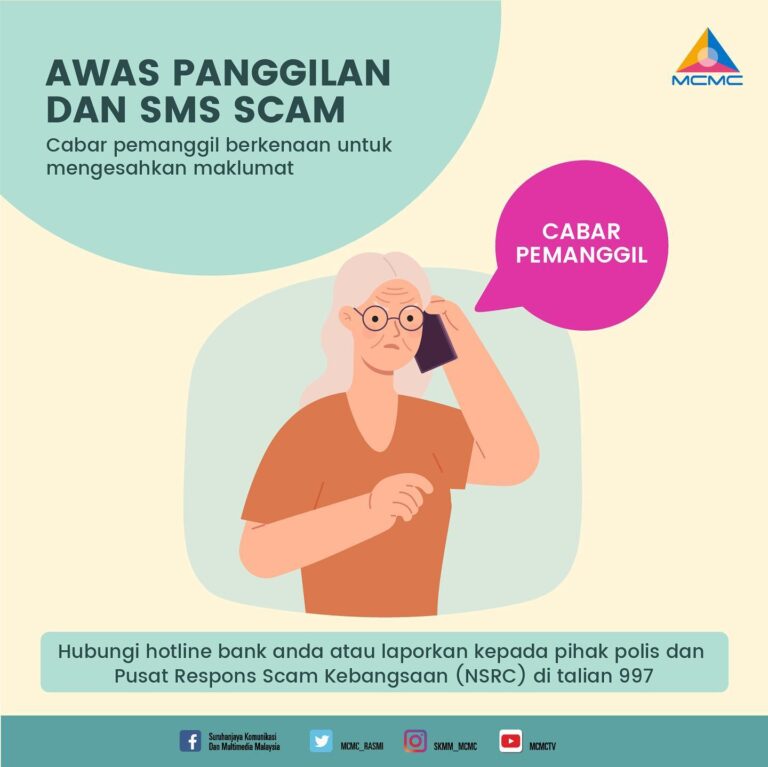 Awas dengan panggilan yang tidak dikenali